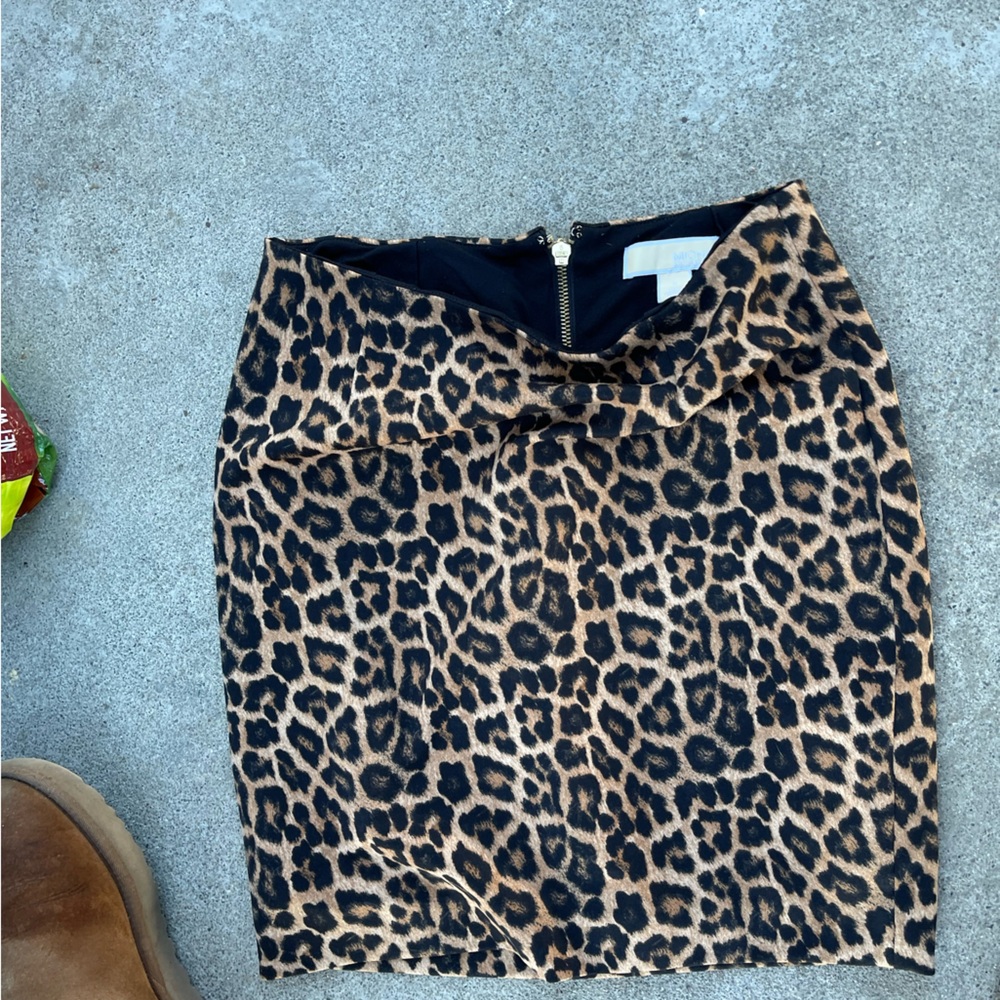 MICHEAL KORS ANIMAL PRINT SKIRT